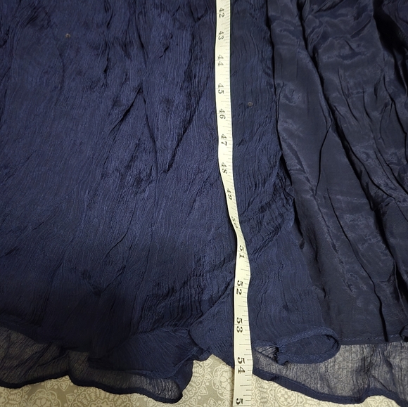 Free People Midnight Blue Goddess Greek Dress 0 - Picture 7 of 7